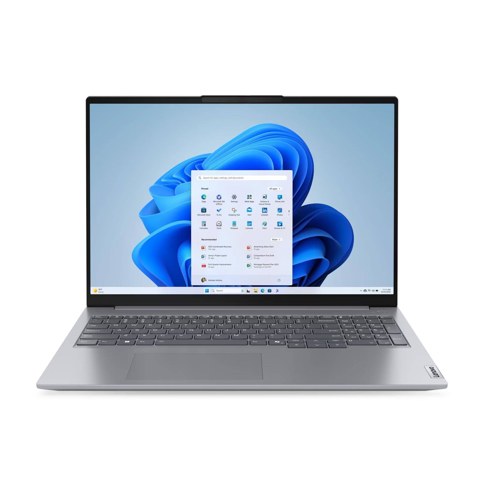 Laptop LENOVO ThinkBook 16 G7 IML - 16 Pulgadas, Intel Core Ultra 5 125U, 16 GB, Windows 11 Pro, 512 GB SSD Laptop LENOVO ThinkBook 16 G7 IML - 16 Pulgadas, Intel Core Ultra 5 125U, 16 GB, Windows 11 Pro, 512 GB SSD